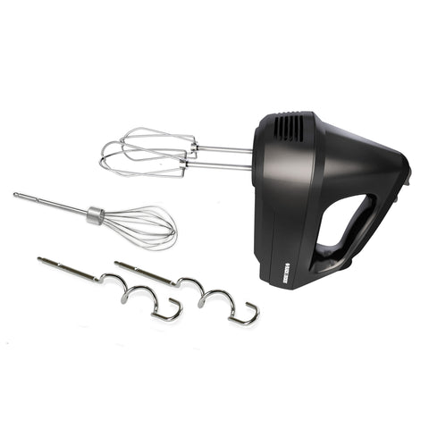 6-Speed Hand Mixer with Turbo Boost, Black